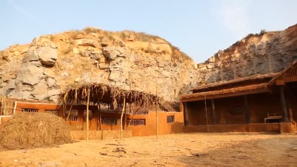 Rumah Pedesaan Rajasthan India — Stok Video