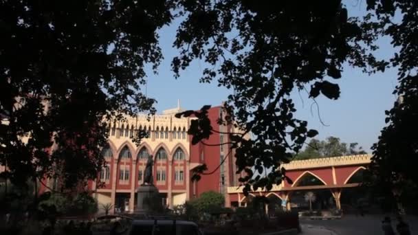 Hoge Rechtbank Gebouw Kolkata India — Stockvideo