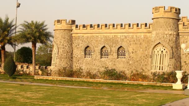 Vintage Fort Hyderabad Índia — Vídeo de Stock