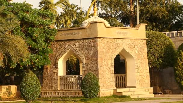 Vintage Fort Hyderabad India — Vídeo de stock