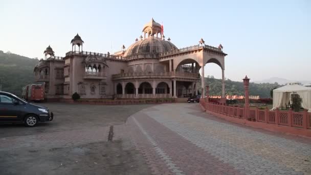 Exterior Castle Rajasthan India — ストック動画