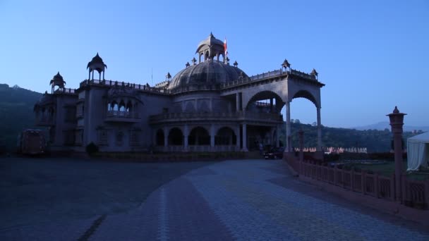 Exterior Del Castillo Rajastán India — Vídeo de stock