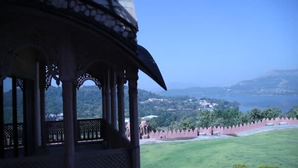 Rajasthan Kalesi Nin Dışı — Stok video