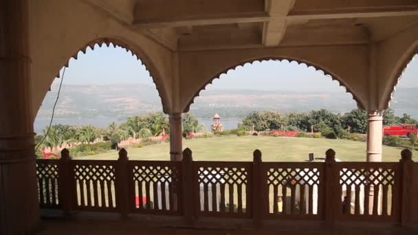 Exterior Castle Rajasthan India — Vídeos de Stock