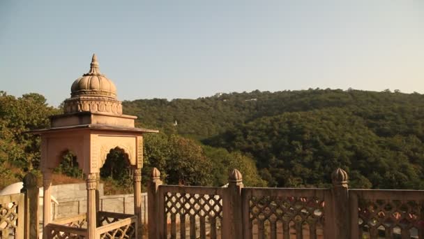 Exterior Castle Rajasthan India — Vídeo de Stock