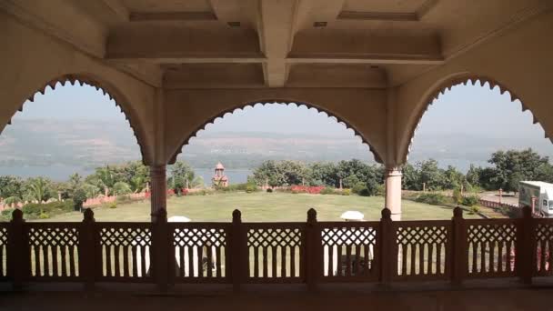 Εξωτερικά Του Κάστρου Rajasthan Ινδία — Αρχείο Βίντεο