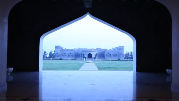 Vintage Fort Hyderabad Índia — Vídeo de Stock