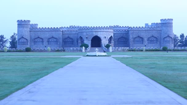 Вінтажний Форт Хайдарабад Індія — стокове відео