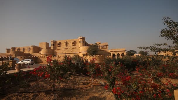 Forte Vintage Rajasthan Índia — Vídeo de Stock