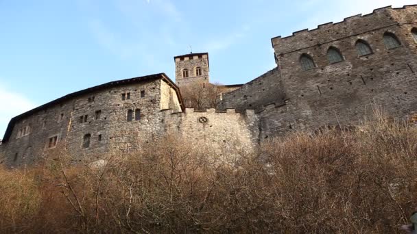 Vintage Fort Wall Europa — Vídeo de Stock