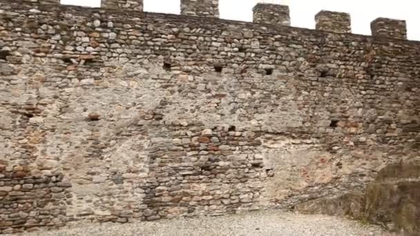 Vintage Fort Wall Europa — Vídeo de Stock