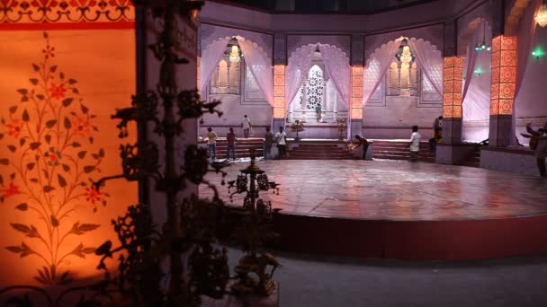 Interiorul Castelului India — Videoclip de stoc