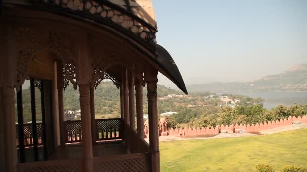 Зовнішній Замок Індія — стокове відео