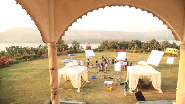 Exterior Vintage Castle India — Video