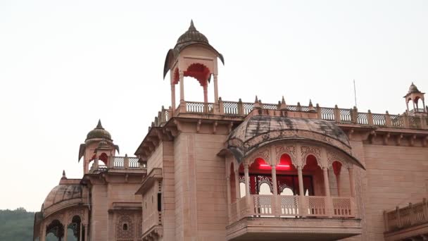 Exterior Vintage Castle India — 图库视频影像