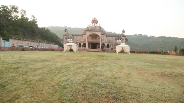 Exterior Vintage Castelo Índia — Vídeo de Stock