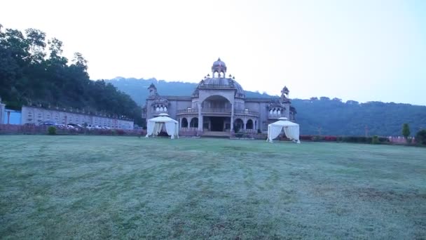 Exterior Vintage Castle India — ストック動画