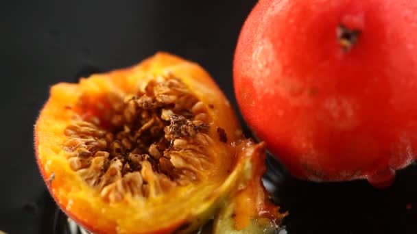 Vértes Indiai Gyógyszeres Gyümölcsök — Stock videók