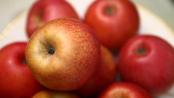 Frukterna Äpplen Sjukhuset — Stockvideo