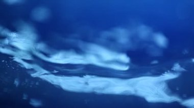 Ay ışığında buzun makro görüntüsü