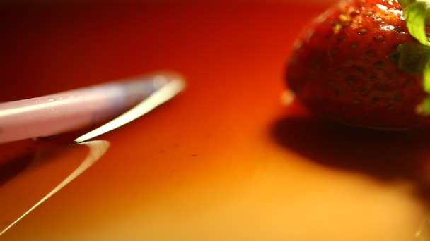 草莓果味巨无霸 — 图库视频影像