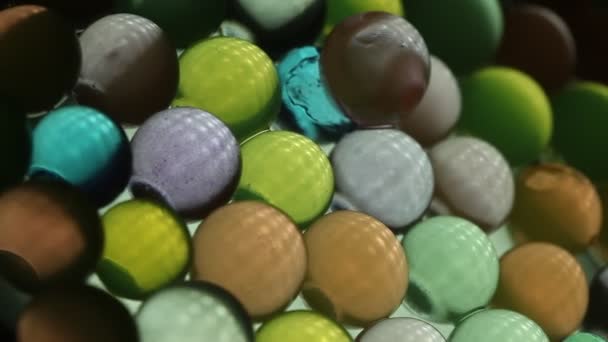 글루코오스 사탕을 클로즈업 — 비디오