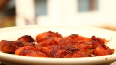 Olmayan vejetaryen yemek tavuk