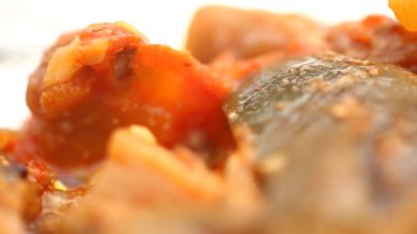 Olmayan vejetaryen yemek tavuk