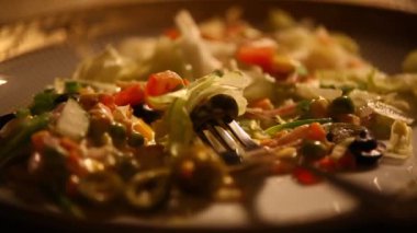 Sehpada sebze yemeği