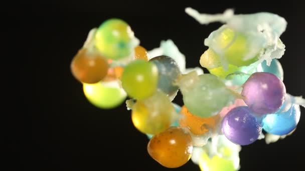 글루코오스 사탕을 클로즈업 — 비디오