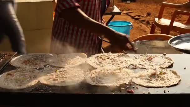 Південно Індійський Сніданок — стокове відео