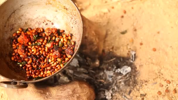 Hint Sebzeli Kahvaltı Atıştırmalıkları — Stok video