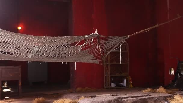 印度古建筑的恐怖镜头 — 图库视频影像