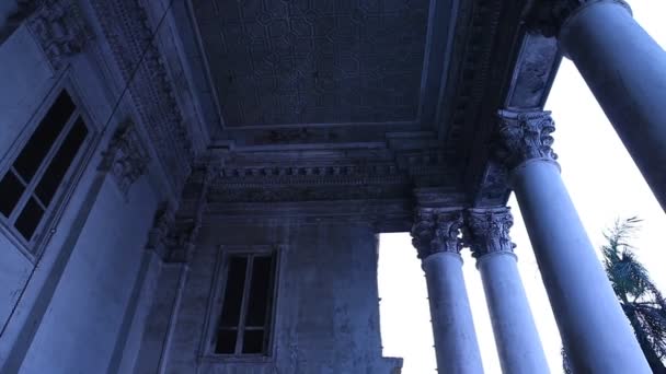 Foto Dell Orrore Del Vecchio Edificio — Video Stock