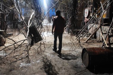 işyerindeki yoksul insanlar Hyderabad Hindistan 25 Haziran 2023