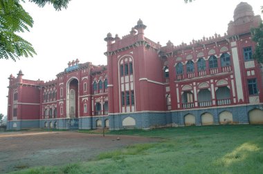 Vintage Building Hyderabad Hindistan 'ın dışı.