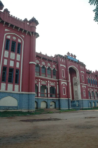 Utsidan Vintage Building Hyderabad Indien — Stockfoto