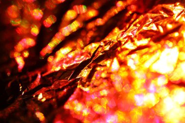 Soyut renkli kağıt desen makro çekim