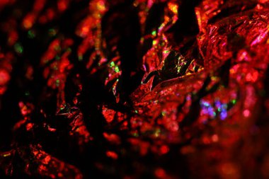 Soyut renkli kağıt desen makro çekim