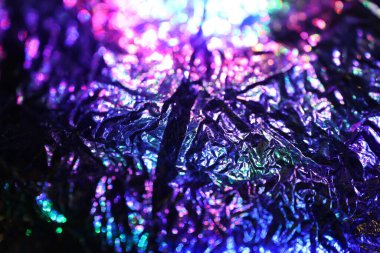 Soyut renkli kağıt desen makro çekim