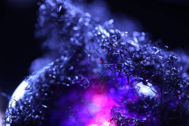 Soyut Hurda Metal talaşları Macro çekimi