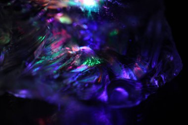 İşlenmemiş Elmas Macro çekimi