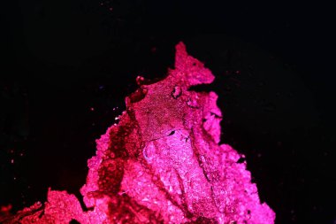 Soyut renkli kağıt desen makro çekim