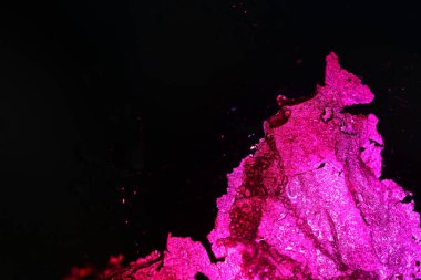 Soyut renkli kağıt desen makro çekim