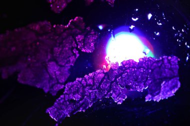 Soyut renkli kağıt desen makro çekim