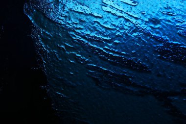 Soyut Renk Cam Doku Makro Çekimi