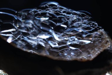 Renkli suda hava kabarcıkları