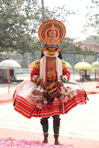 2023年9月20日 インド 伝統的なダンサー ケラララ — ストック写真