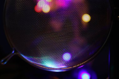 Soyut Metal Ağ Dokusu