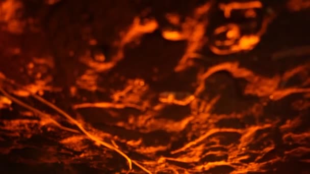 夜に乾燥した砂質 — ストック動画